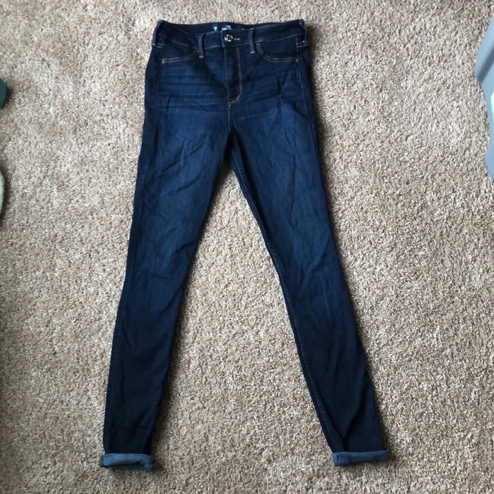 Hollister High Rise Jean Legging Size M